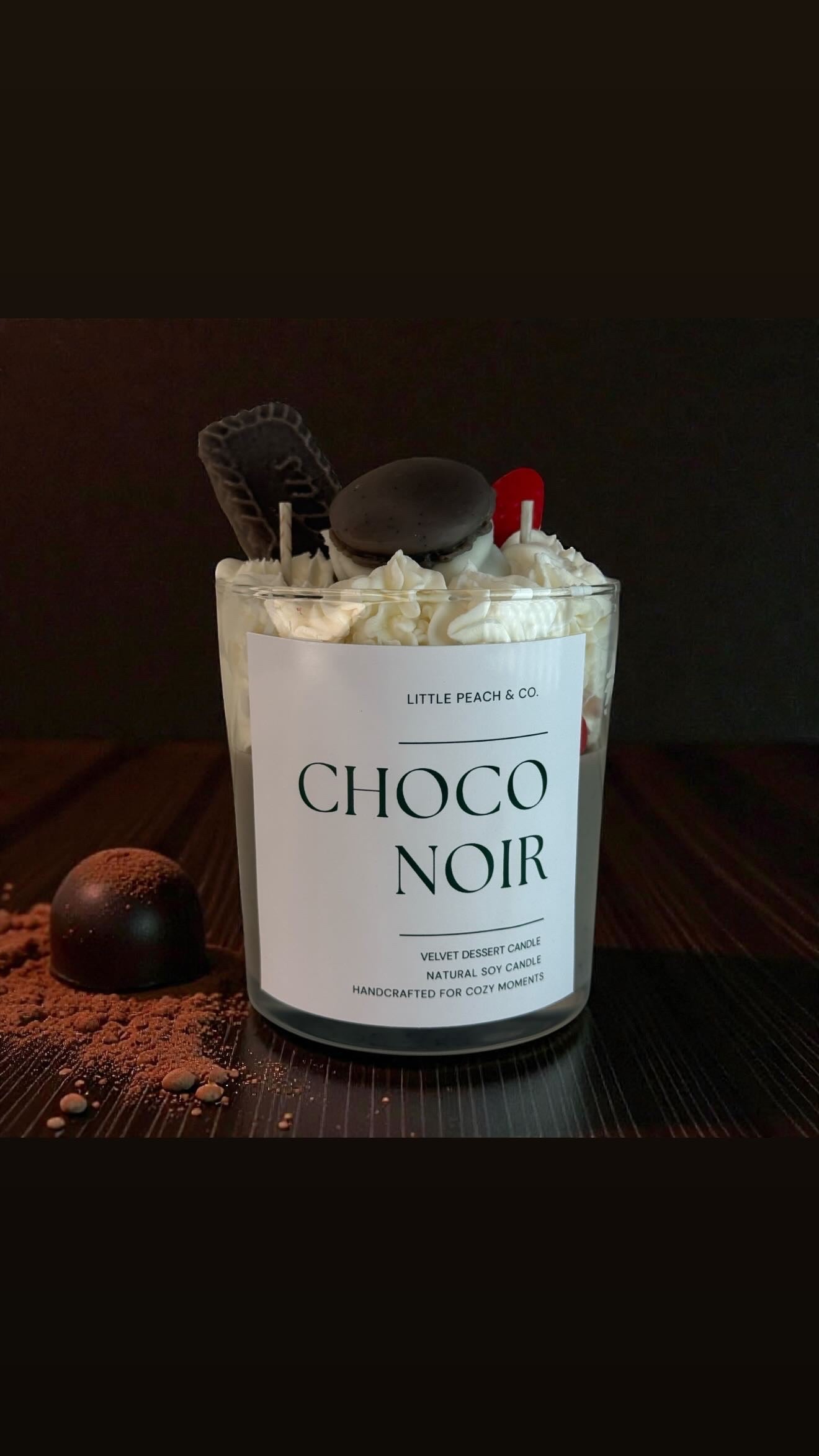 Choco Noir – Chocolate Dessert Soy Candle
